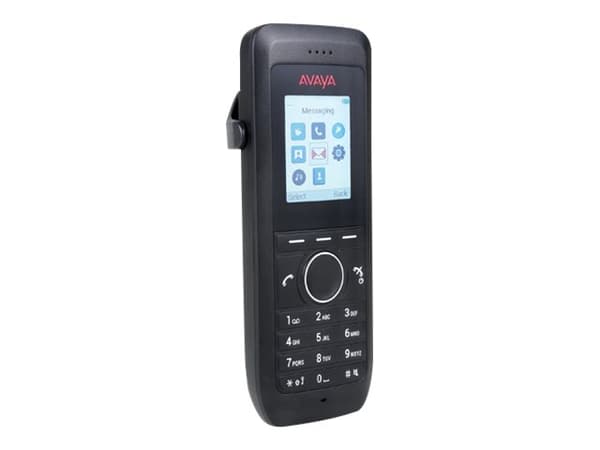 Avaya IX Wireless Handset 3730 - Trådlös digital telefon - med Bluetooth interface - IP-DECT - svart