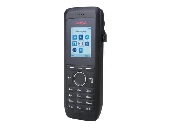 Avaya IX Wireless Handset 3730 - Trådløs digitaltelefon - med Bluetooth-grensesnitt - IP-DECT - svart Sort