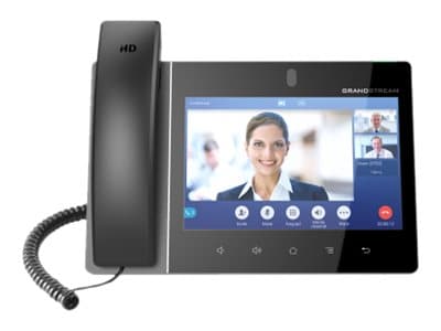 Grandstream GXV3380 - IP-videotelefon - med digitalkamera, Bluetooth-grensesnitt - IEEE 802.11a/b/g/n/ac (Wi-Fi) - 7-veis anropskapasitet - SIP, RTCP