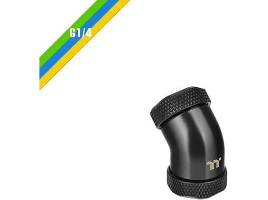 Thermaltake CL-W144-CU00BL-A, Musta, Tuubi, Nestemäinen, Tt LCS, 20 mm, 28 mm