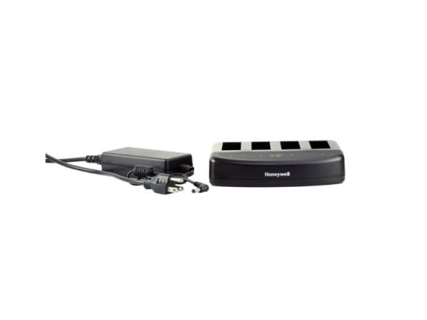 Honeywell Four-bay smart battery charger - Batterilader - utgangskontakter: 4 - for P/N: 50133975-001, 550053-000