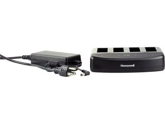 Honeywell Four-bay smart battery charger - Batterilader - utgangskontakter: 4 - for P/N: 50133975-001, 550053-000