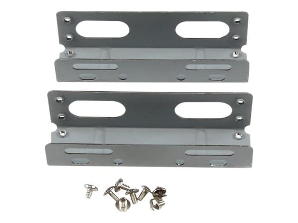 StarTech.com 3.5in Universal Hard Drive Mounting Bracket Adapter for 5.25in Bay - 3.5 till 5.25 HDD Drive Adapter (BRACKET) - Ramme - för P/N: 25SATS