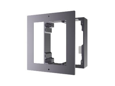 Hikvision DS-KD-ACW - Monteringssett (ramme, skruer, frontpanel) - for videointercomsystem - aluminium av flykvalitet - veggmonterbar