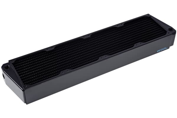 Alphacool NexXxoS UT60 Full Copper X-Flow, Kjøleribbe, Messing, Kopper, Stål, Sort, 12 cm, 124 mm, 532 mm