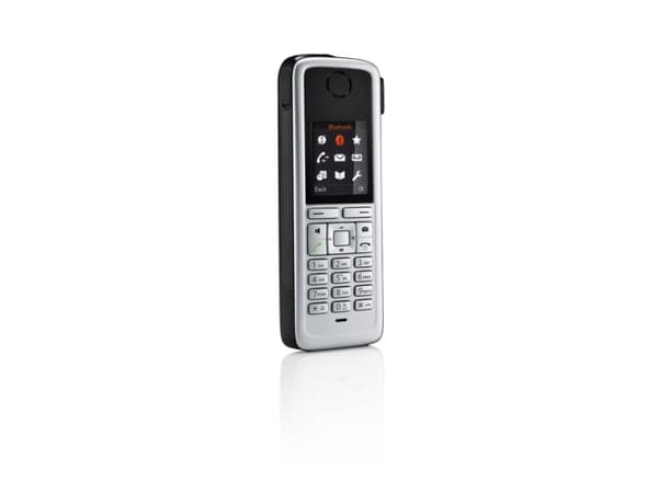 Unify OpenStage M3 Plus - Trådløst ekstra håndsett - med Bluetooth-grensesnitt - DECT - svart, sølv
