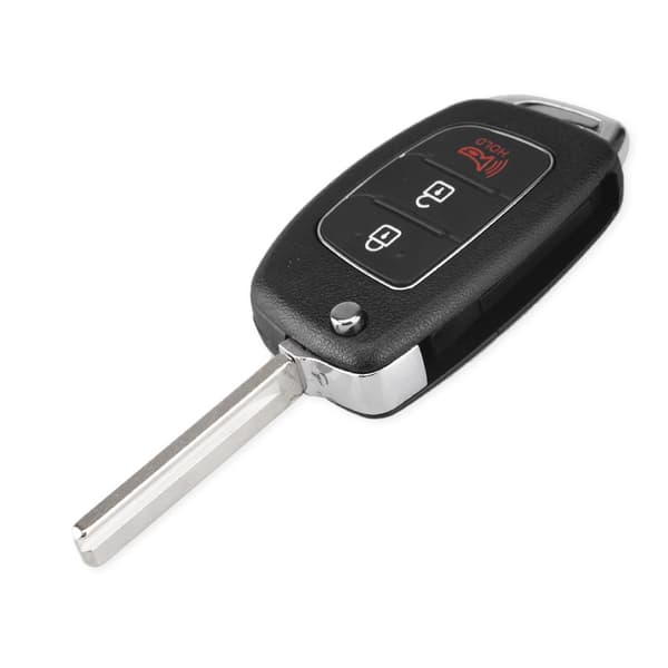 2+1 knap Solaris Santafe Remote Key Shell til Hyundai