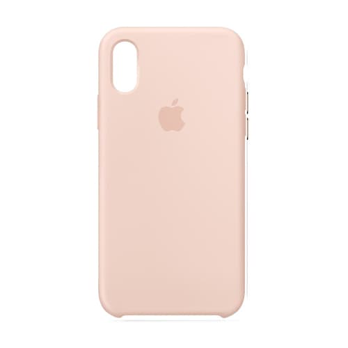 Apple iPhone X/XS Silikonskal - Ljusrosa