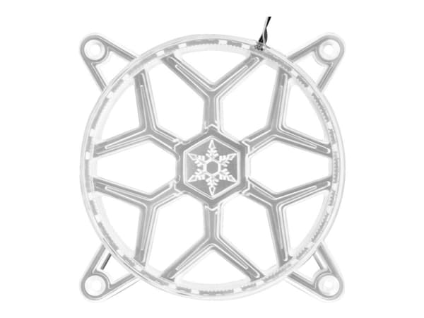 Silverstone FG121, Muovi, Läpinäkyvä, 120 mm, 120 mm, 6 mm, 42 g