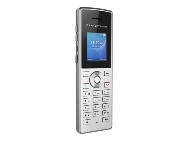 Grandstream WP810 - Trådløs VoIP-telefon - IEEE 802.11a/b/g/n/ac (Wi-Fi) - treveis anropskapasitet - SIP, RTCP, RTP, SRTP - 2 linjer