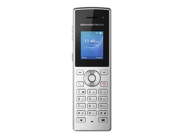 Grandstream WP810 - Trådløs VoIP-telefon - IEEE 802.11a/b/g/n/ac (Wi-Fi) - treveis anropskapasitet - SIP, RTCP, RTP, SRTP - 2 linjer