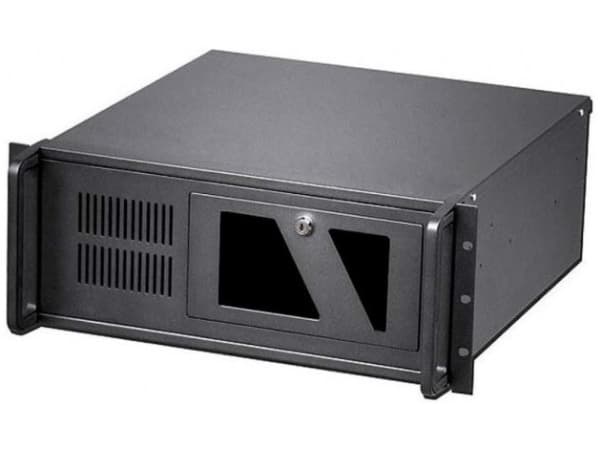 Techly I-CASE MP-P4HX-BLK2, Stativ, Server, Sort, ATX, Metall, 4U Sort