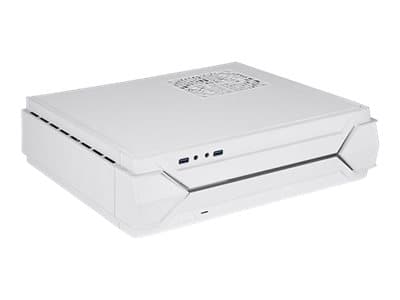 SilverStone Raven RVZ03-ARGB - Tower - mini ITX - ingen strömförsörjning (ATX / PS/2) - vit - USB/ljud