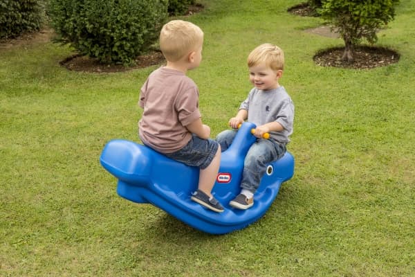 Little Tikes Whale Teeter Totter, 18 år, Plast, Blå