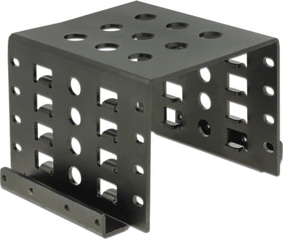 DeLOCK 18271, Metalli, Musta, 101,6 mm, 87 mm, 65 mm