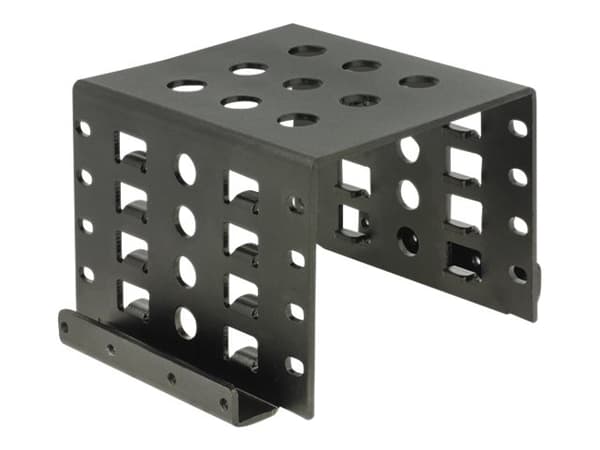 Delock - Uttagbar harddiskramme - 3.5" to 4 x 2.5" - svart