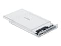 Pikkukuva 1 / 5: DeLOCK 42621, HDD-/SSD-kotelo, 2.5", Serial ATA III, Hot-swap, USB-liitettävyys, Läpinäkyvä