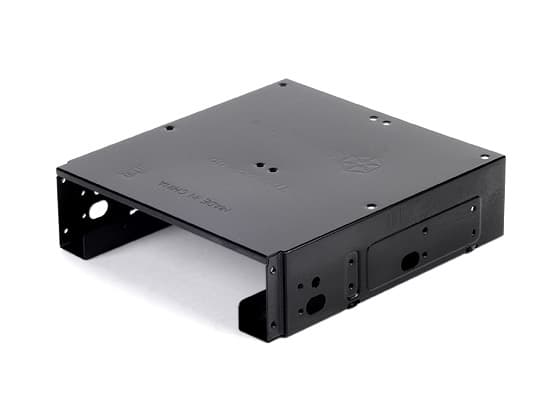 SilverStone SDP10B - Adapter för lagringsfack - 5,25 till 3,5/2,5 tum - svart