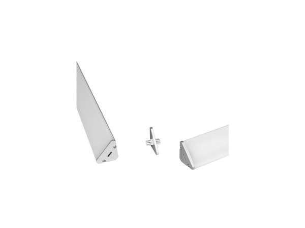 LEDVANCE Cabinet LED Corner, Skap, Grå, Polykarbonat (PC), Rektangulær, IP20, II