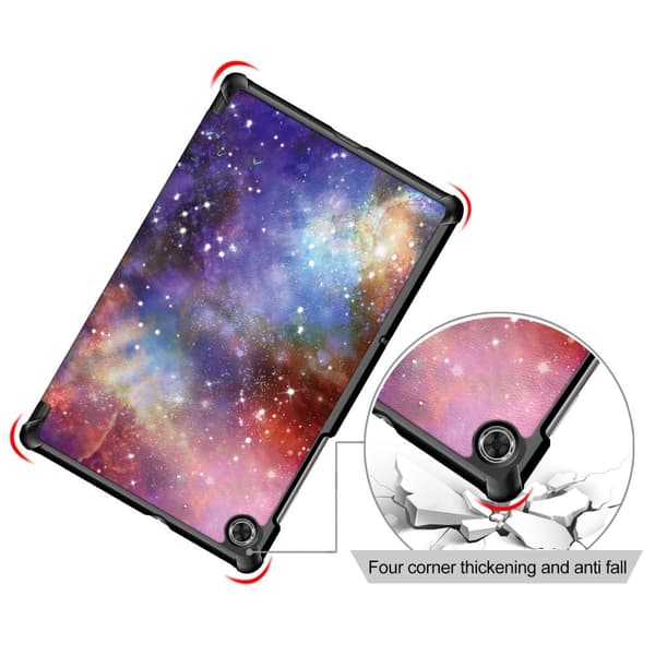 Trifoldet stativetui til Lenovo Tab M10 FHD Plus - Galaxy