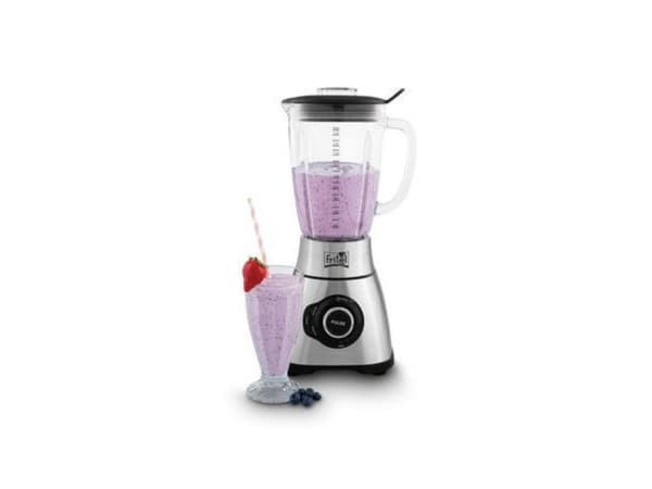 Fritel BL3890, Bänkmixer, 1,8 l, Pulsfunktion, Iskrossning, 1800 W, Svart, Rostfritt stål