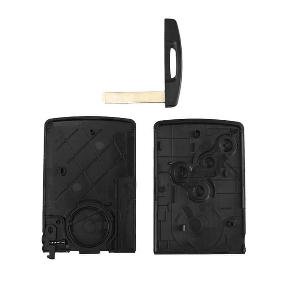 4 knap Smart Card Case Car Shell Key til Renault
