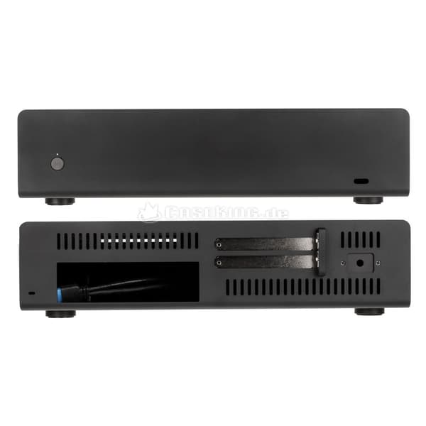 Streacom FC10 Alpha - Tower - ATX - ingen strømforsyning - svart - USB