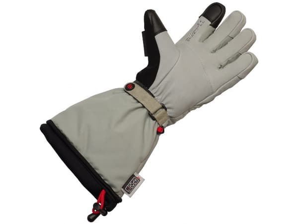 Glovii GS8XL, Ekte lær, Nylon, Polyester