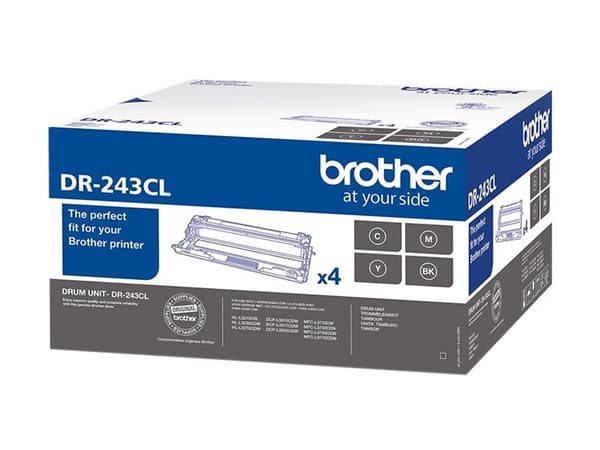 Brother DR243CL - Original - trommelsett - for Brother DCP-L3510, L3517, L3550, HL-L3290, MFC-L3710, L3730, L3750, L3770