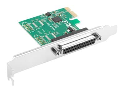 Lanberg PCE-LPT-001 - Parallell adapter - PCIe låg profil - IEEE 1284
