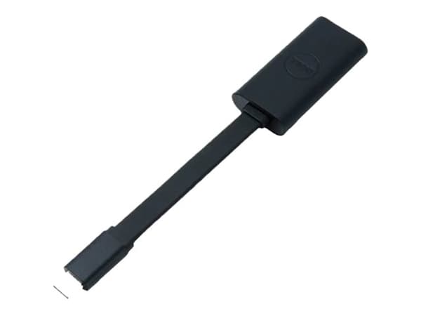 Dell - Nettverksadapter - USB-C - Gigabit Ethernet - svart - med 1 Year Basic Hardware Warranty Repair Sort