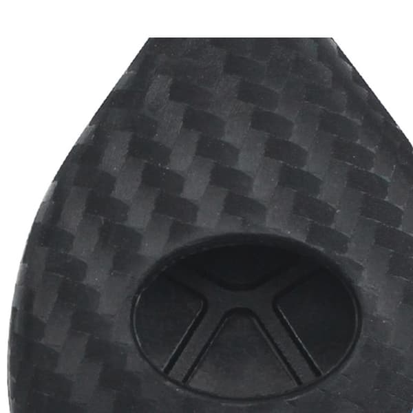 Karbonfiber silikon 3-knappers bilnøkkelveske til Toyota