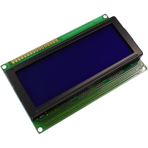 Display Elektronik LCD-display Vit 20 x 4 Pixel (B x H x D) 98 x 60 x 11.6 mm