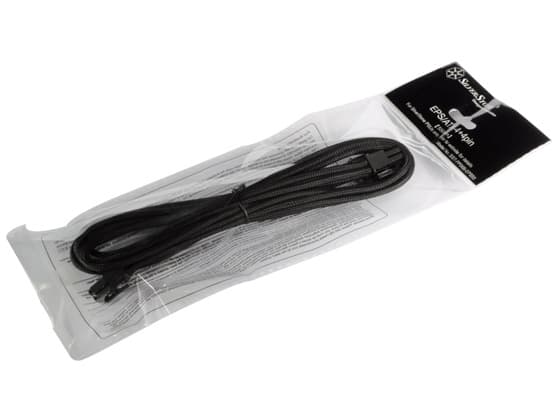 SilverStone PP06B-EPS55 - Strømkabel - 8 pin EPS12 V (4+4) (hun) - 55 cm - lajittelu