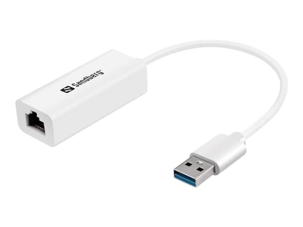 Sandberg USB 3.0 Gigabit Network Adapter - Nätverksadapter - USB 3.0 - Gigabit Ethernet