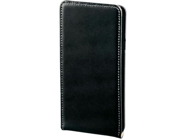 Mobilfodral Samsung Galaxy S2 Flip-Front svart läder