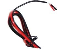 Zebra - Strømkabel - uisolert tråd til power DC jack (hann) - 12 / 24 V - 3.96 m - for Zebra TC70X, TC75X, TC77