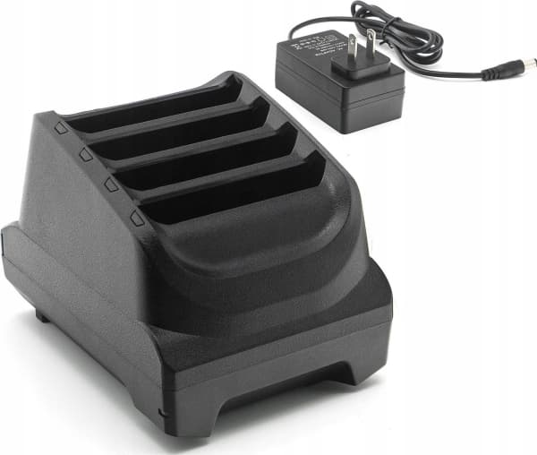 Zebra 4-slot battery charger - Batterilader - for P/N: BTRY-TC51-43MA1-01, BTRY-TC51-43MA1-10