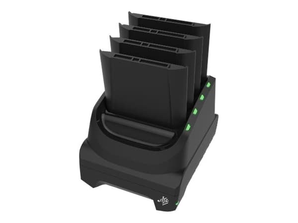 Zebra 4-slot battery charger - Batterilader - for P/N: BTRY-TC51-43MA1-01, BTRY-TC51-43MA1-10