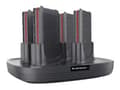 Miniatyrbilde 1 av 3: Datalogic 4-Slot Battery Charger - Batterilader - utgangskontakter: 4 - for Memor 11
