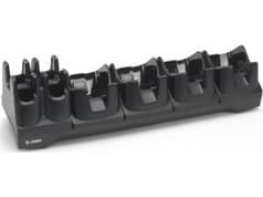 Zebra 4Slot Charge Only Cradle with 4Slot Spare Battery Charger - Håndholdt opladningsstander + batterioplader - output-stikforbindelser: 4 - Zebra T