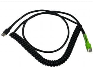 Zebra - Strömkabel - USB (hane) - 3.66 m - lindad
