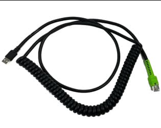 Zebra - Strömkabel - USB (hane) - 3.66 m - lindad