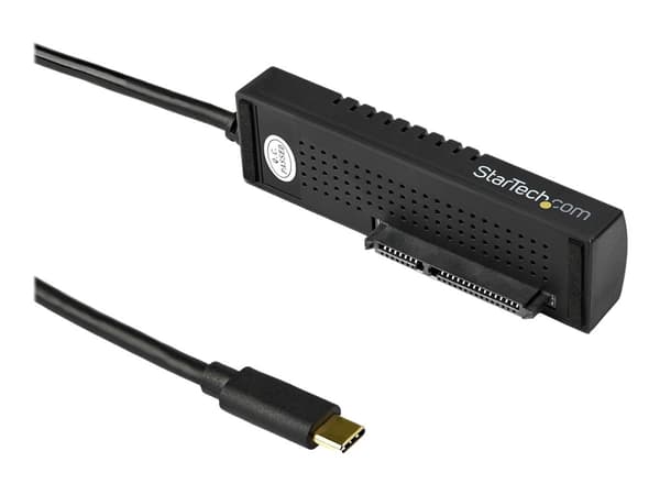 StarTech.com USB C til SATA-adapterkabel - for 2,5 / 3,5" SATA-stasjoner - 10 Gbps - USB 3.1 - SATA til USB-adapter - Ekstern harddiskkabel (USB31C2S