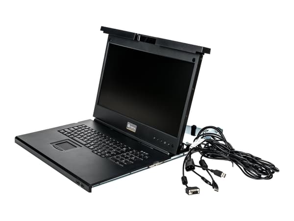 Vertiv Avocent LRA185KMM-205, 48,3 cm (19"), 1366 x 768 piksler, TFT, 250 cd/m², 1000:1, 41 cm
