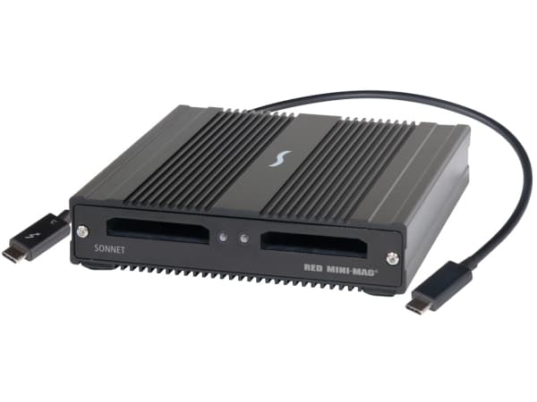 Sonnet SF3 Series – RED MINI-MAG Pro, Svart, 40000 Mbit/s, Gjuten aluminium, Thunderbolt 3, 1 styck, Mac, Windows, Linux