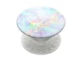 Miniatyrbild 5 av 5: PopSockets - Fingergrepp/vikbart ställ för mobiltelefon, surfplatta - opal - vit (dragspel), vit (plattform)