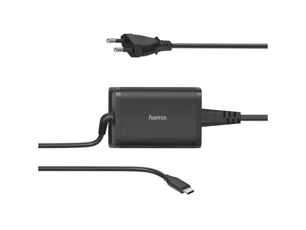 Hama Universal Power Supply Unit - Strømadapter - AC 100-240 V - 65 watt - svart
