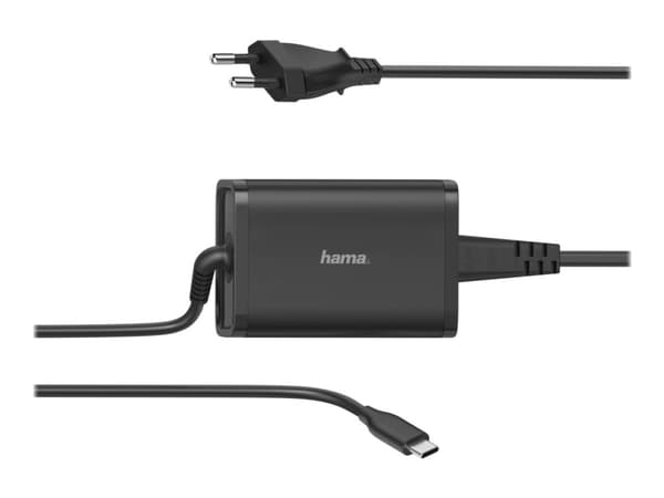 Hama Universal Power Supply Unit - Strømadapter - AC 100-240 V - 65 watt - svart