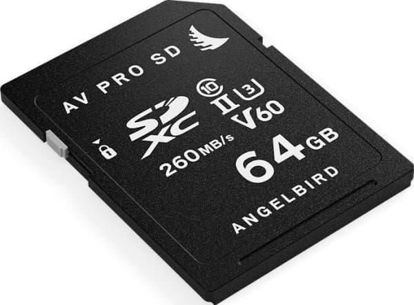 Angelbird SD-kort AV PRO UHS-II 64GB V60